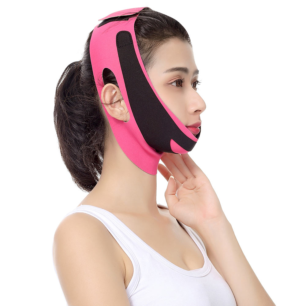 Women Slimming Chin Cheek Slim Lift Up Mask Face Slimming Strap