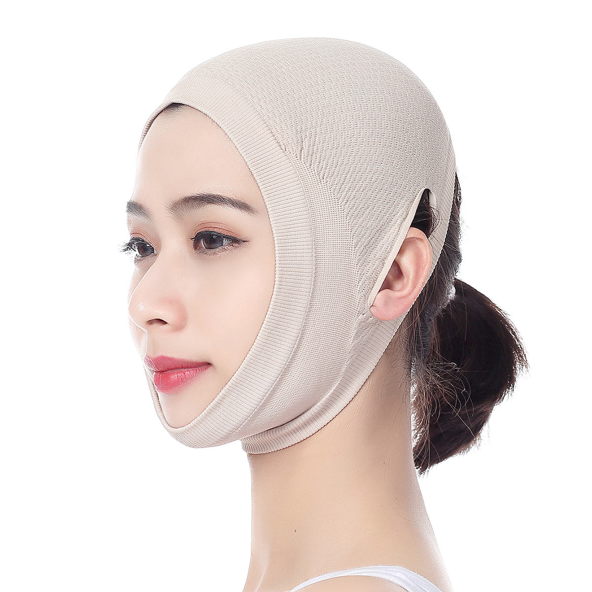 Elastic And Breathable Face Slimming Bandage V Line Face Shaper