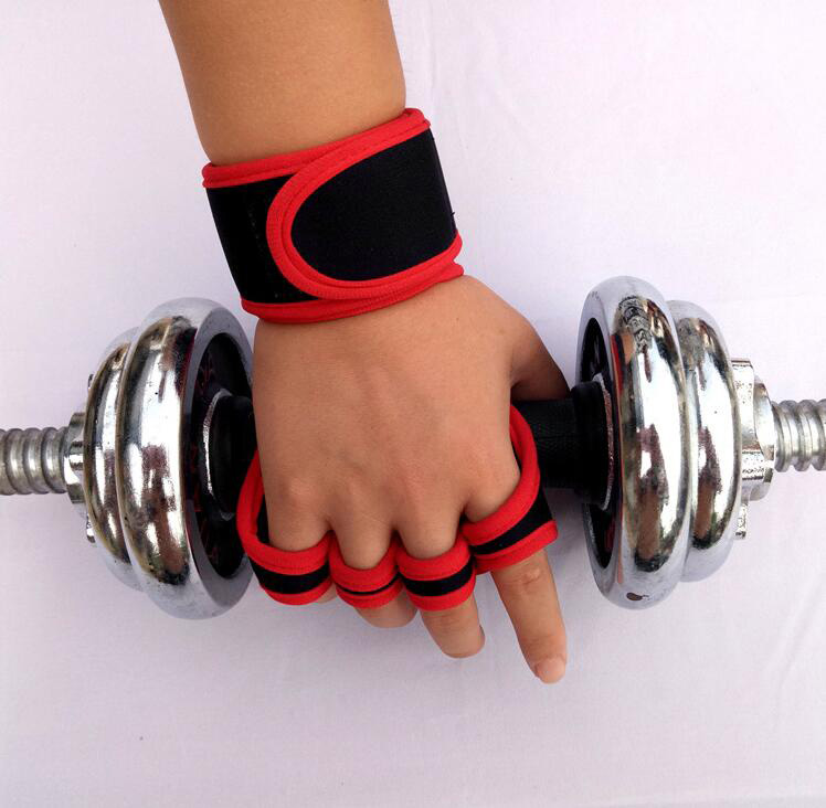 Fitness Sport Gloves Adjustable Weight Lifting Gloves