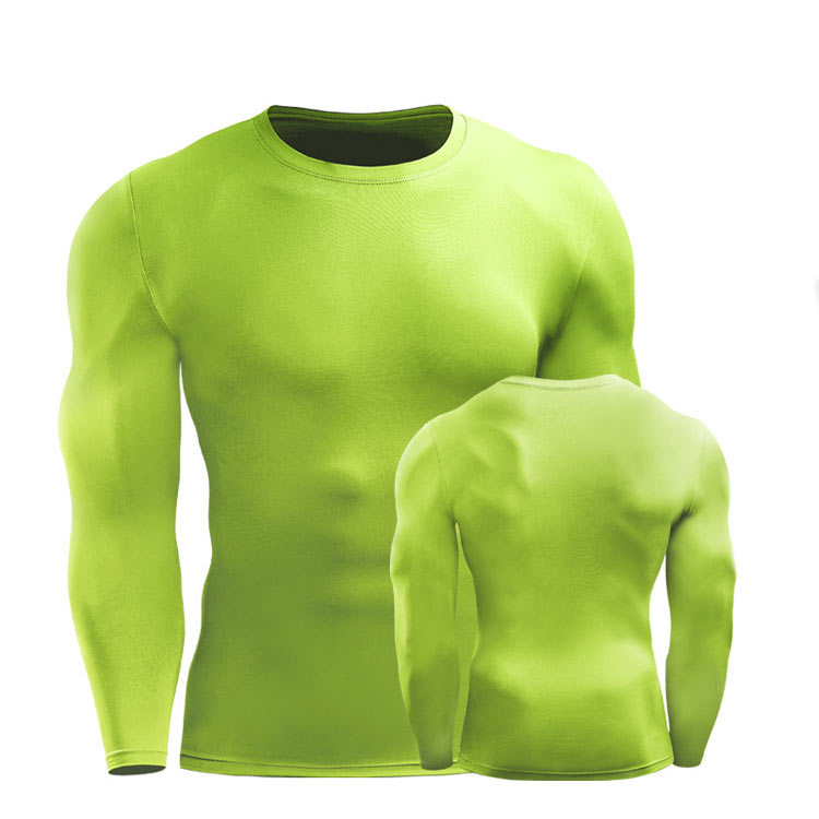 DH9208 Gym Sport Long Sleeve Men Shirt Quick Dry Cotton Tank Top Long Sleeve Clo